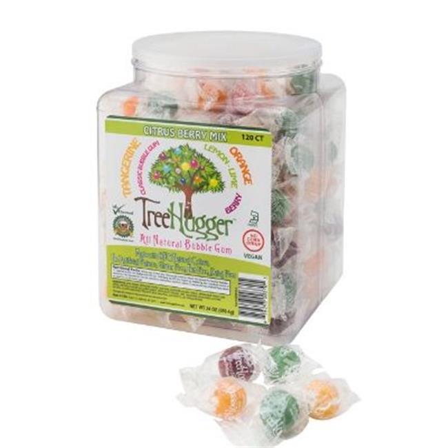 Ruger 400436 Tree Hugger Tubs Bubble Gum with Citrus Berry Assortment  120 Count