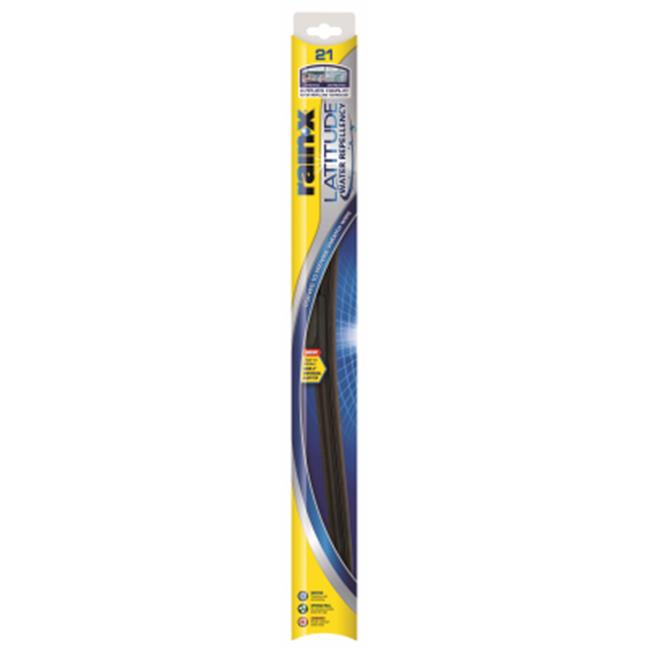 True Value 210261 21 in. Rain-X Latitude Water Repellency Wiper Blade  Black