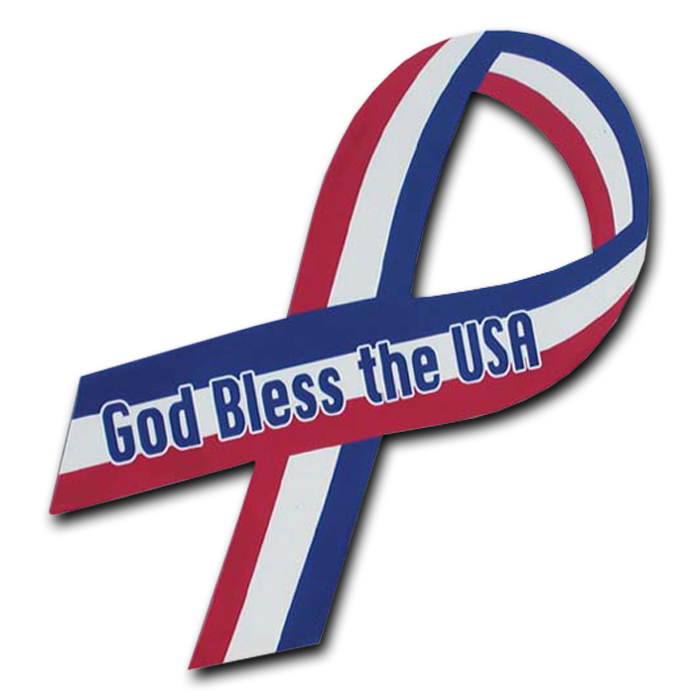 H24-GODBLESS God Bless America Car Magnets