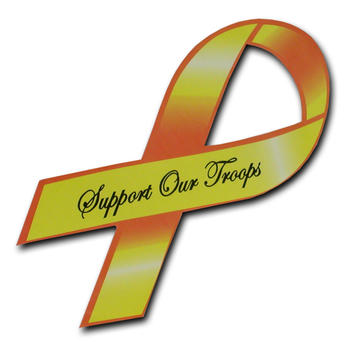 H24-SUPPORT Support Our Troops Car Magnets