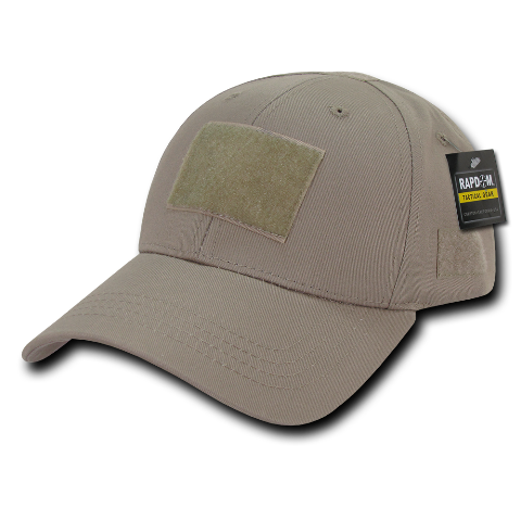 T78-KHA Low Crown Structured Tactical Cap, Khaki