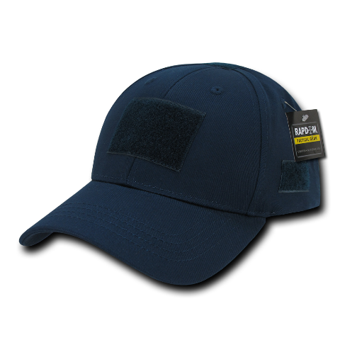 Low Crown Structured Tactical Cap - Navy