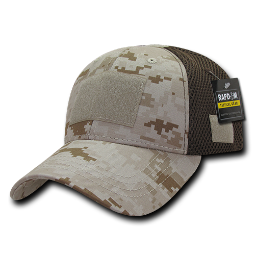 T80-DDG Desert Dig Low Crown Mesh Tactical Caps