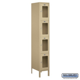 3753P-BRZ Replacement Door & Tenant Lock 4C Horizontal Parcel Locker for Standard 3 High Unit - PL3 with 3 keys, Bronze