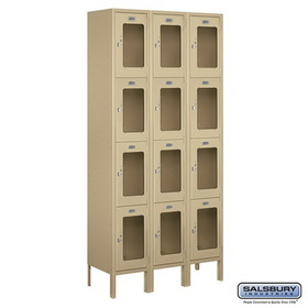 3754.5P-SAN Replacement Door & Tenant Lock 4C Horizontal Parcel Locker for Standard 4.5 High Unit - PL4.5 with 3 keys, Sandstone