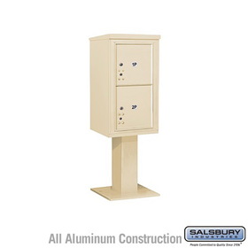 64155TN-A 1 Wide Assembled Standard Metal Locker with Four Tier, Tan - 5 ft. x 15 in.