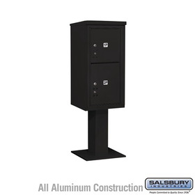 64352BL-A 3 Wide Assembled Standard Metal Locker with Four Tier, Blue - 5 ft. x 12 in.
