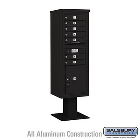 S-64162TN-U 1 Wide Unassembled See Through Metal Locker with Four Tier, Tan - 6 ft. x 12 in.