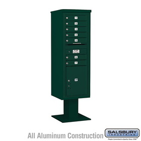 S-64165BL-U 1 Wide Unassembled See Through Metal Locker with Four Tier, Blue - 6 ft. x 15 in.