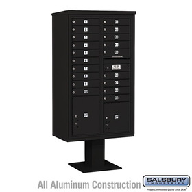 S-64362TN-U 3 Wide Unassembled See Through Metal Locker with Four Tier, Tan - 6 ft. x 12 in.
