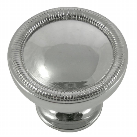 1.25 in. Polished Nickel Vanilla Border Knob