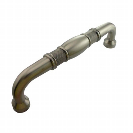 20621 12 in. Center to Center 13 in. Satin Antique Nickel Vanilla Oversize Bamboo Guerlain Pull
