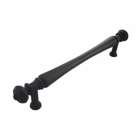 8 in. Center to Center 10.5 in. Oil Rubbed Bronze Vanilla Oversize Finial Pull