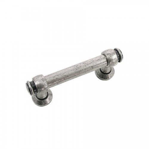 85164 3 in. Distressed Pewter Balance Cabinet Pull
