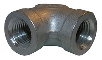 0.25 in. Single Strength 90 Degeree Electro Galvanized Pipe Elbow
