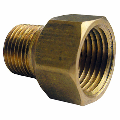 0.5 Fip x 0.375 Male Pipe Thread Coupling Pack of 6