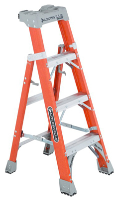 Picture of Caddyshack Golf 210952 4 ft. 2 in 1 Cross Step Ladder