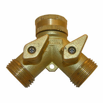 Brass Garden Hose Wye