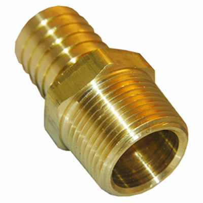 0.25 Male Pipe Thread x 0.312 Barb Adapter