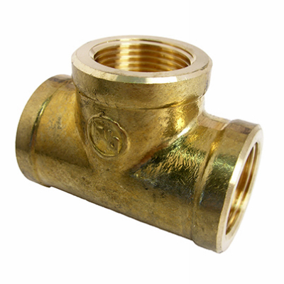 0.75 in. Female Pipe Brass Tee
