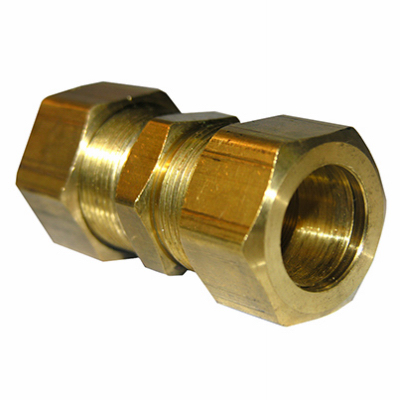 0.375 in. Brass Compression Union