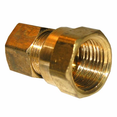 0.375 Compresion x 0.375 Female Pipe Adapter