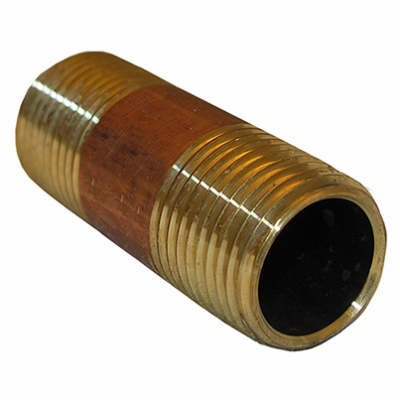 0.5 x 3 in. Brass Nipple