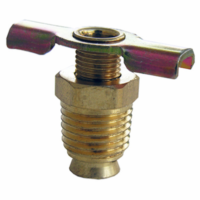 0.25 in. Male Pipe Thread Brass Dain Cock