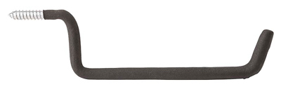 10.687 in. Black Ladder Hook