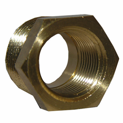0.5 Male x 0.375 Brass Hex Bushing