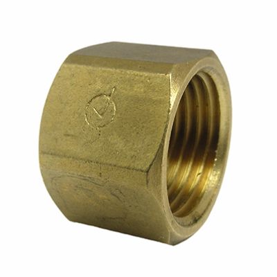 0.5 in. Female Pipe Brass Cap