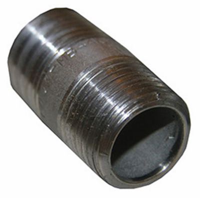 0.5 x 3 in. Stainless Steel Pipe Nipple