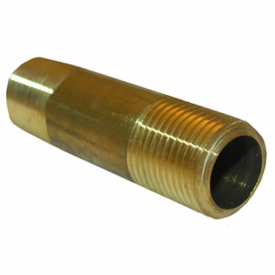 0.375 in. Short Brass Nipple