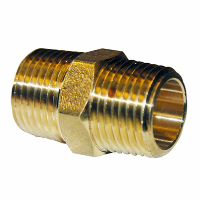 0.75 in. Male Pipe Brass Hex Nipple Pack of 6