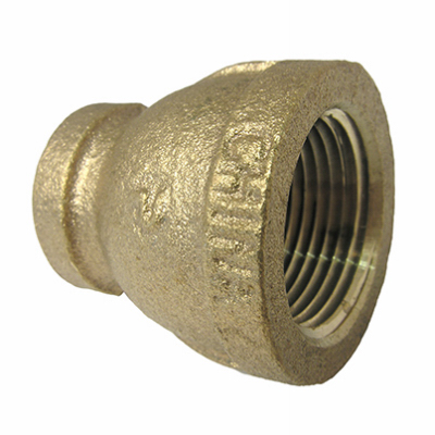 0.75 x 0.375 Female Brass Bell, Red