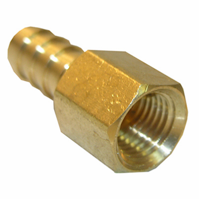 0.25 Female Pipe Thread x 0.25 Brass Pipe Adapter