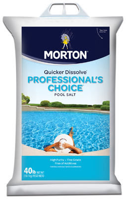 40 lbs Pro Pool Salt -  Morton, MO577404