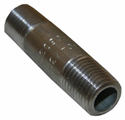 0.25 x 2 in. Stainless Steel Pipe Nipple