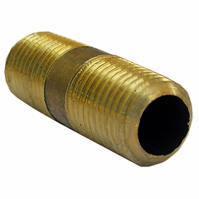 0.25 in. Short Brass Nipple