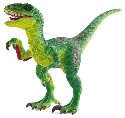 Picture of True Value 210661 Dinosaurs Velociraptor Schleich, Green