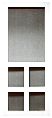 True Value 36 x 79.75 in. Superior Vinyl Screen Door Vermont, White