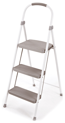 Picture of World Kitchen 205045 3 Steel Lightweight Step Stool, 225 lbs