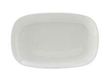 Picture of Tuxton BPH-127S Vitrified China Rectangular Platter Porcelain White - 12.75 in. - 1 Dozen