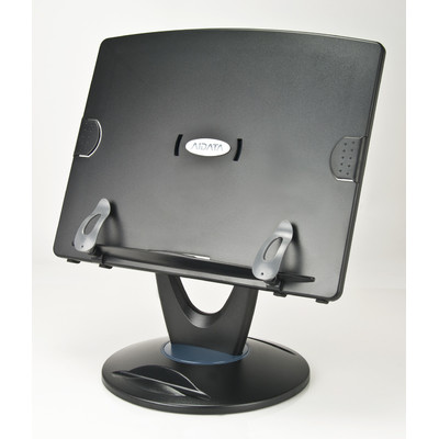 Picture of Aidata USA BH6001B Ergo Book & Copy Desktop Station with Swivel Base, Black - Case of 12