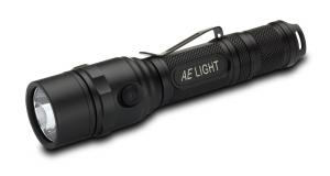 Picture of AE Light AEL280PI-HL 280 Lumen LED Rear Switch Tactical Flashlight High & Low with Momentary
