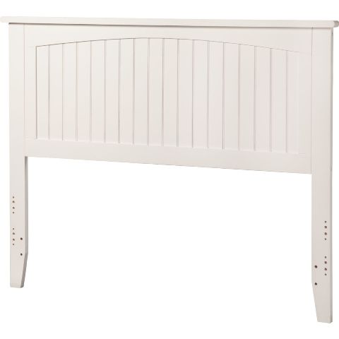 Picture of Atlantic Furniture AR282832 Nantucket Full Size Headboard&#44; White