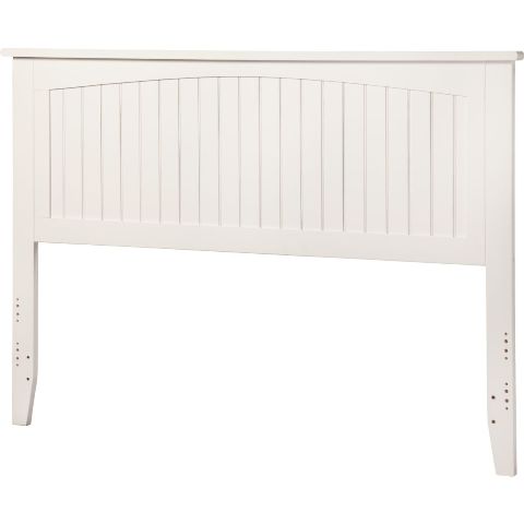 Picture of Atlantic Furniture AR282842 Nantucket Queen Size Headboard&#44; White