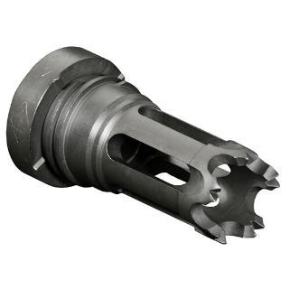 YHM 4302AKA 14 x 1 Left Hand 30 Light Phantom Flash Hider Quick Detach Mount