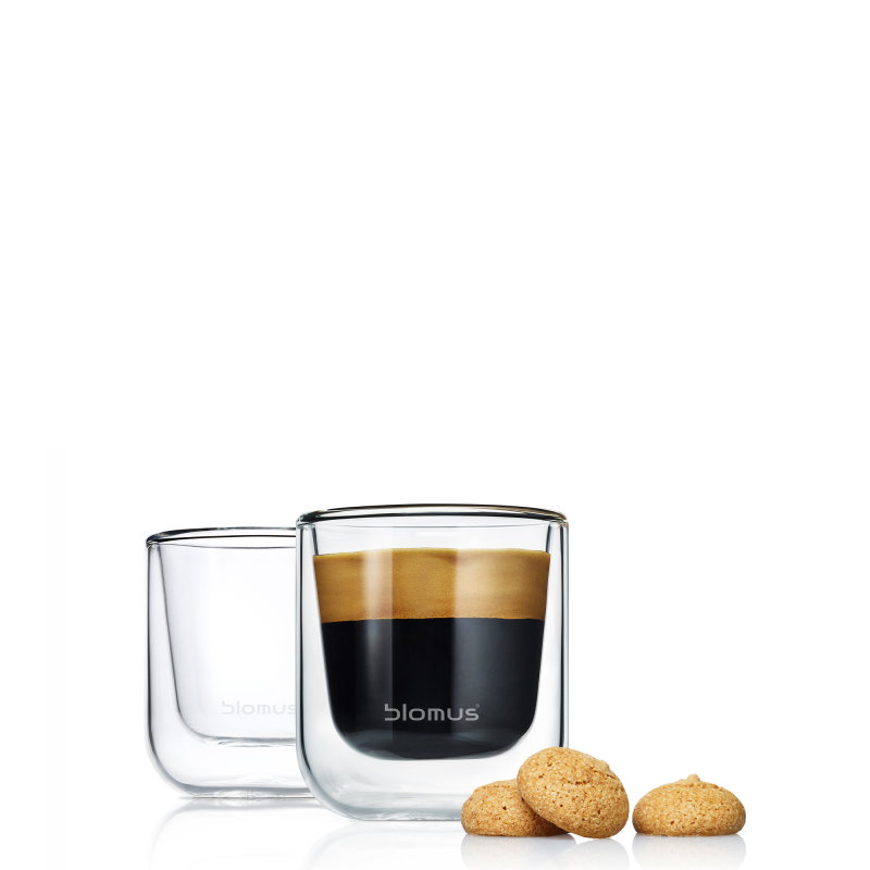 Picture of Blomus 63652 Insulated Espresso Tea Glasses&#44; Set of 2