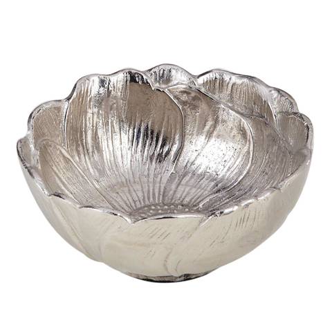 Picture of Leeber 72660 Elegance Nickel Plated Lotus Bowl, 4.5 in.